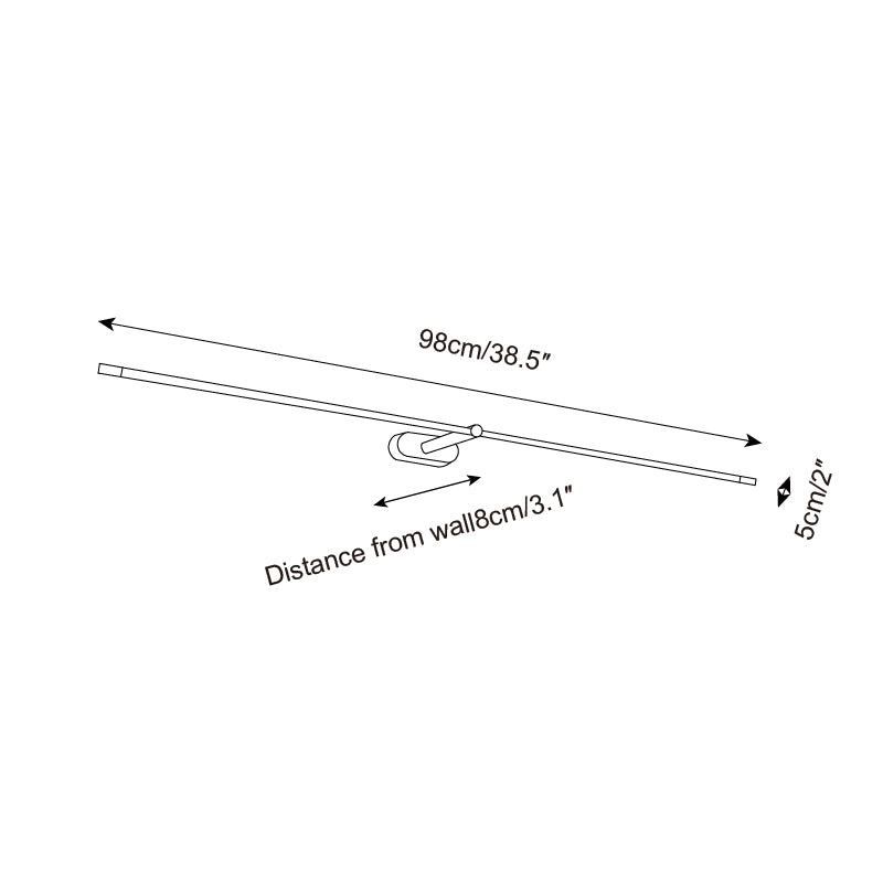 Lumen Kady Linear Wall Lamp