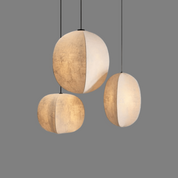 Lumen Kumo Linen Pendant Light