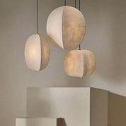 Lumen Kumo Linen Pendant Light