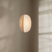 Lumen Kumo Linen Pendant Light