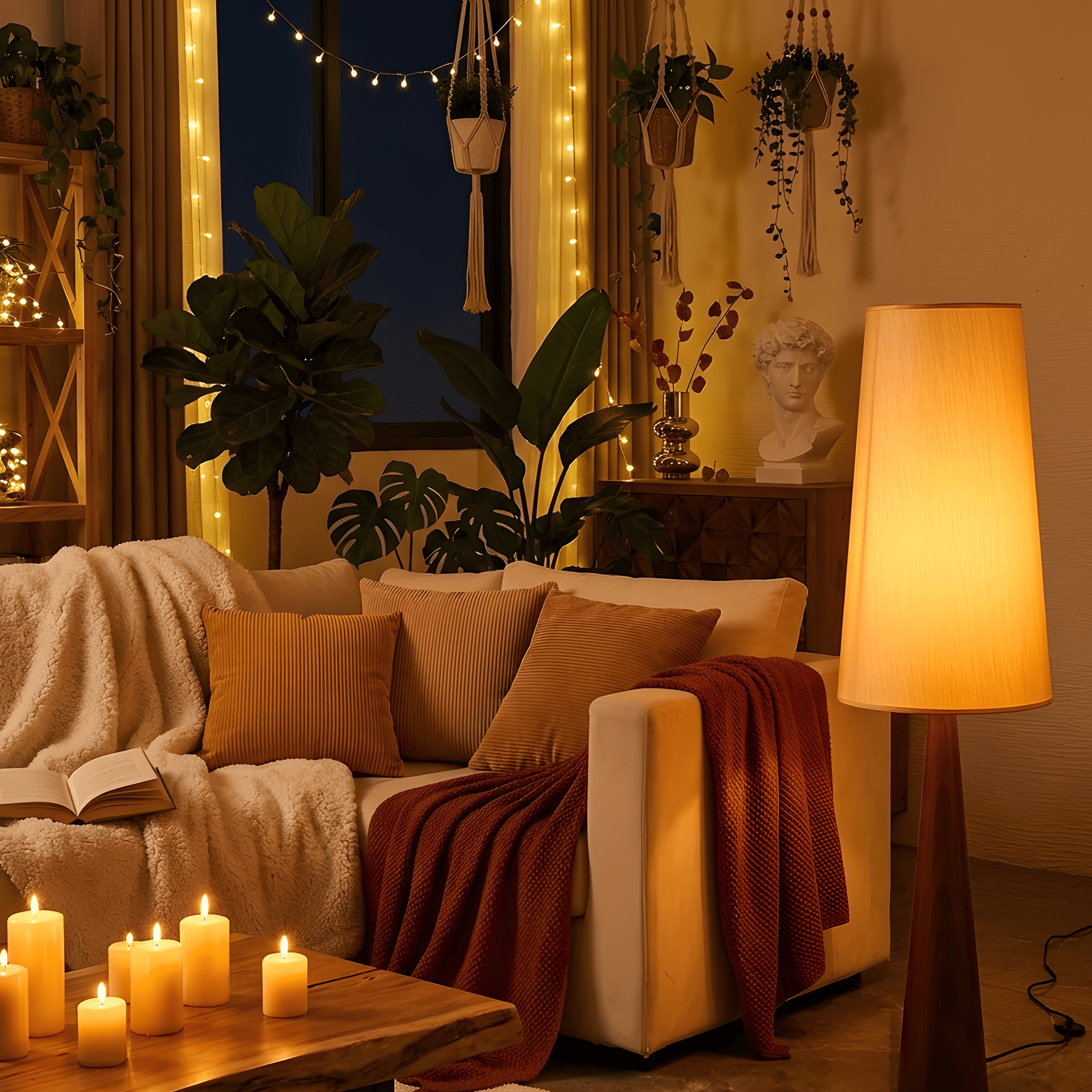 Lumen Kyomi Zen Floor Lamp