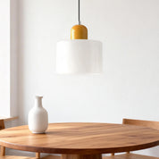 Lumen Bauhaus Round Glass Pendant Light