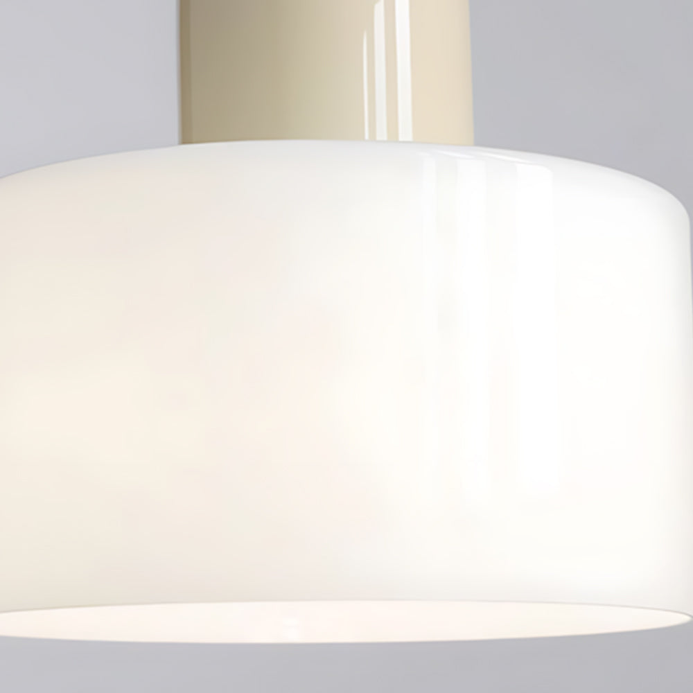 Lumen Bauhaus Round Glass Pendant Light