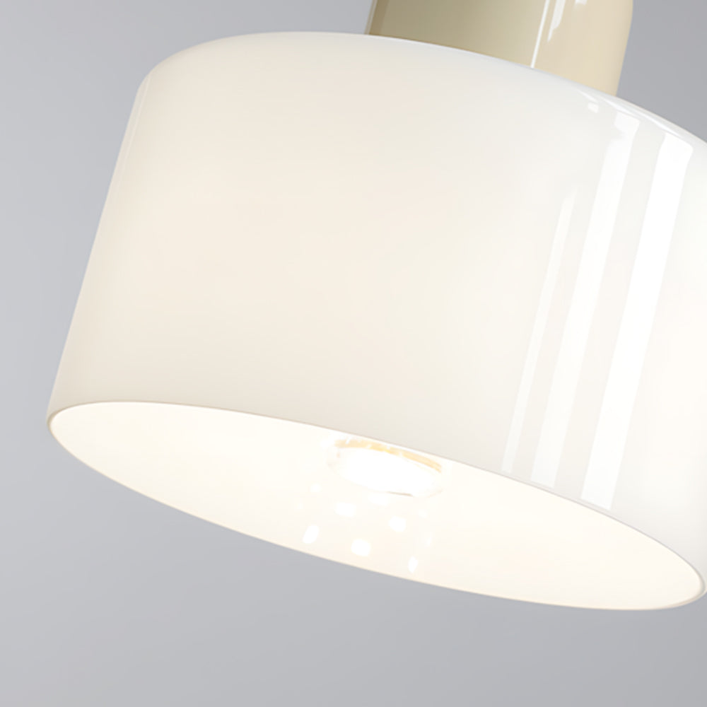 Lumen Bauhaus Round Glass Pendant Light