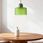 Lumen Bauhaus Round Glass Pendant Light