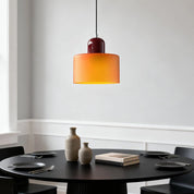 Lumen Bauhaus Round Glass Pendant Light