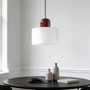 Lumen Bauhaus Round Glass Pendant Light