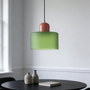 Lumen Bauhaus Round Glass Pendant Light