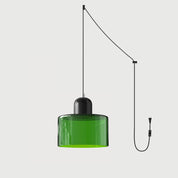 Lumen Bauhaus Round Glass Pendant Light