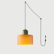 Lumen Bauhaus Round Glass Pendant Light