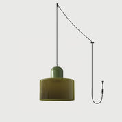 Lumen Bauhaus Round Glass Pendant Light