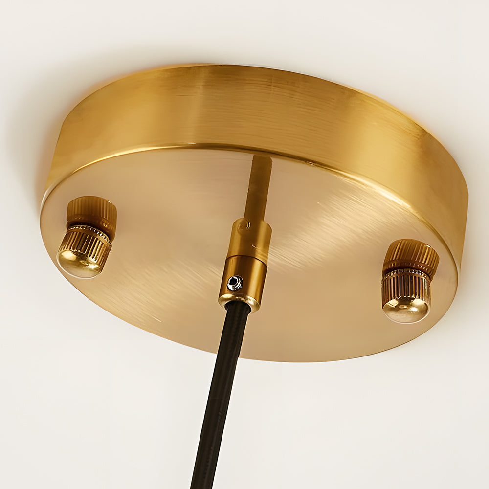 Lumen Milk Glass Jelly Pendant Light