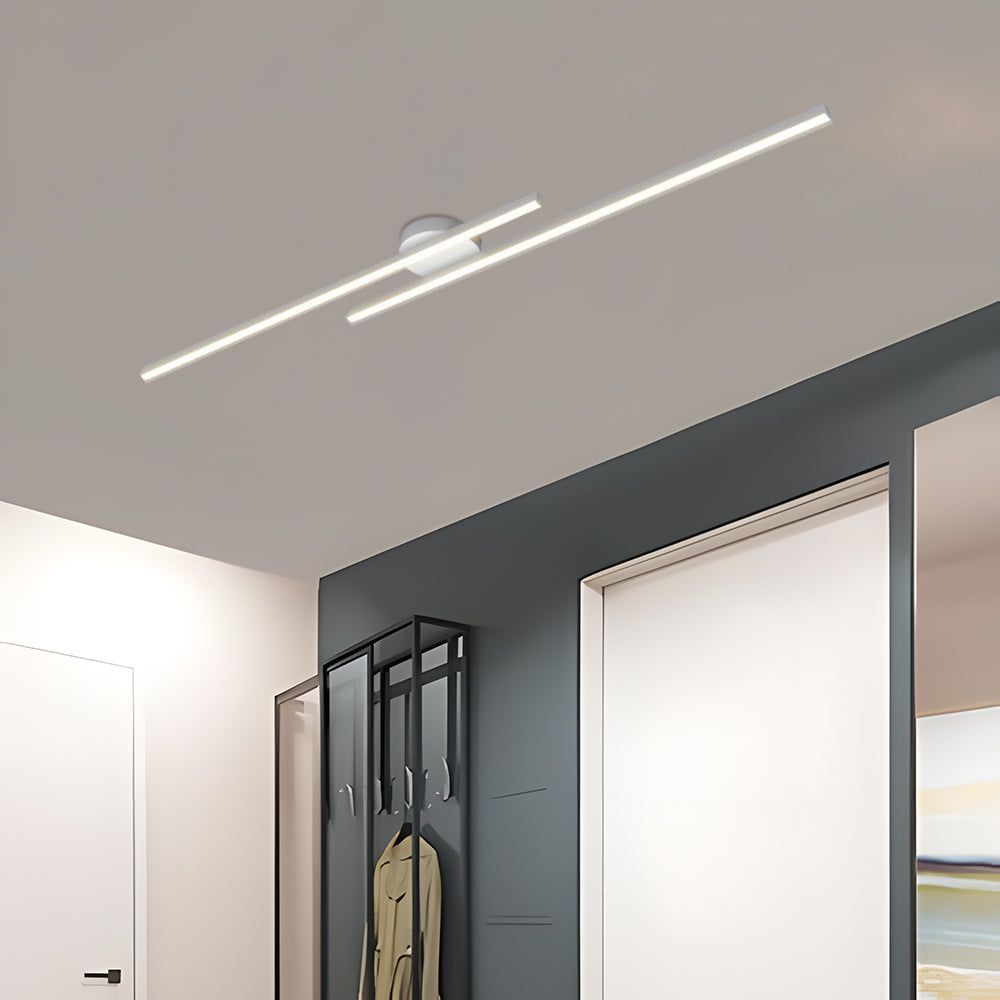 Lumen Aluminum Strip Ceiling Light