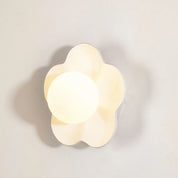 Lumen Floral Glass Wall Sconce