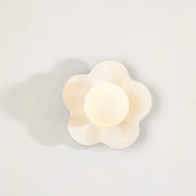 Lumen Floral Glass Wall Sconce