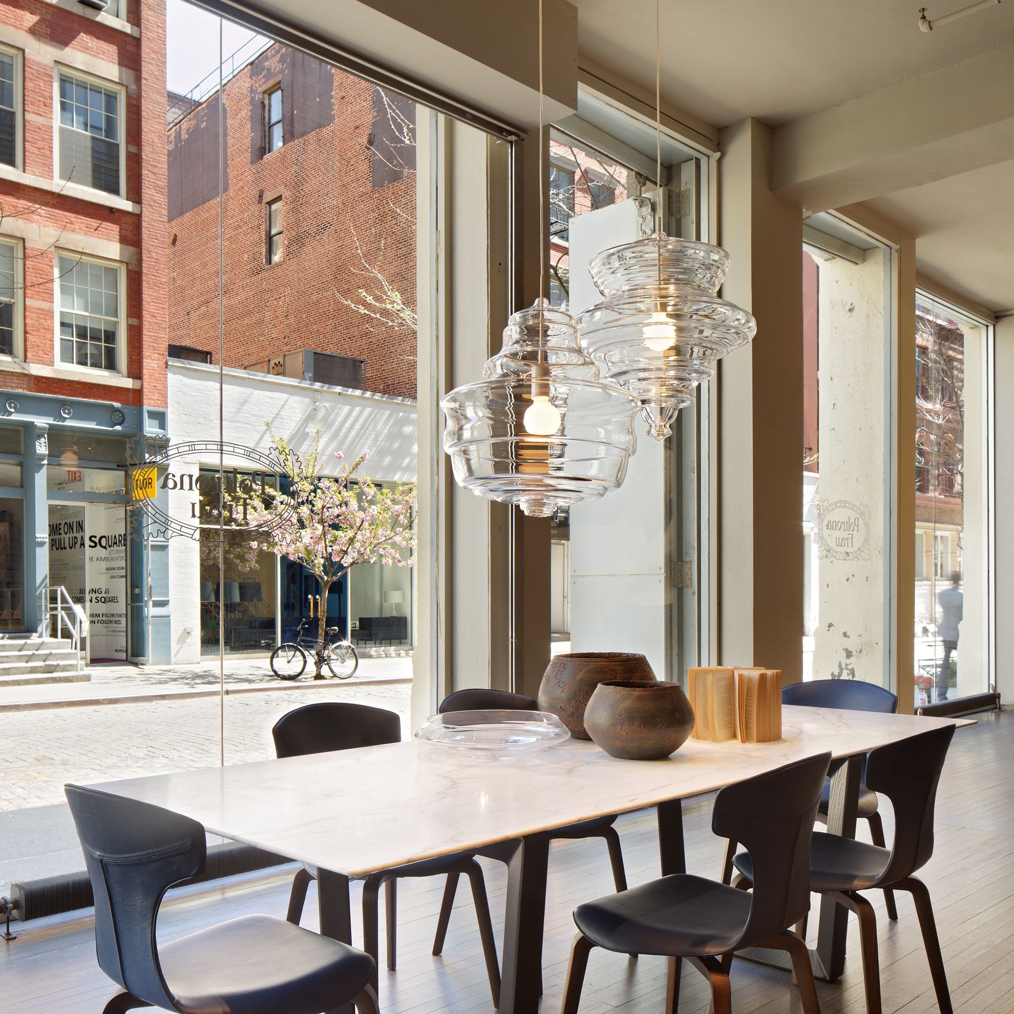 Lumen Glory Glass Pendant Light