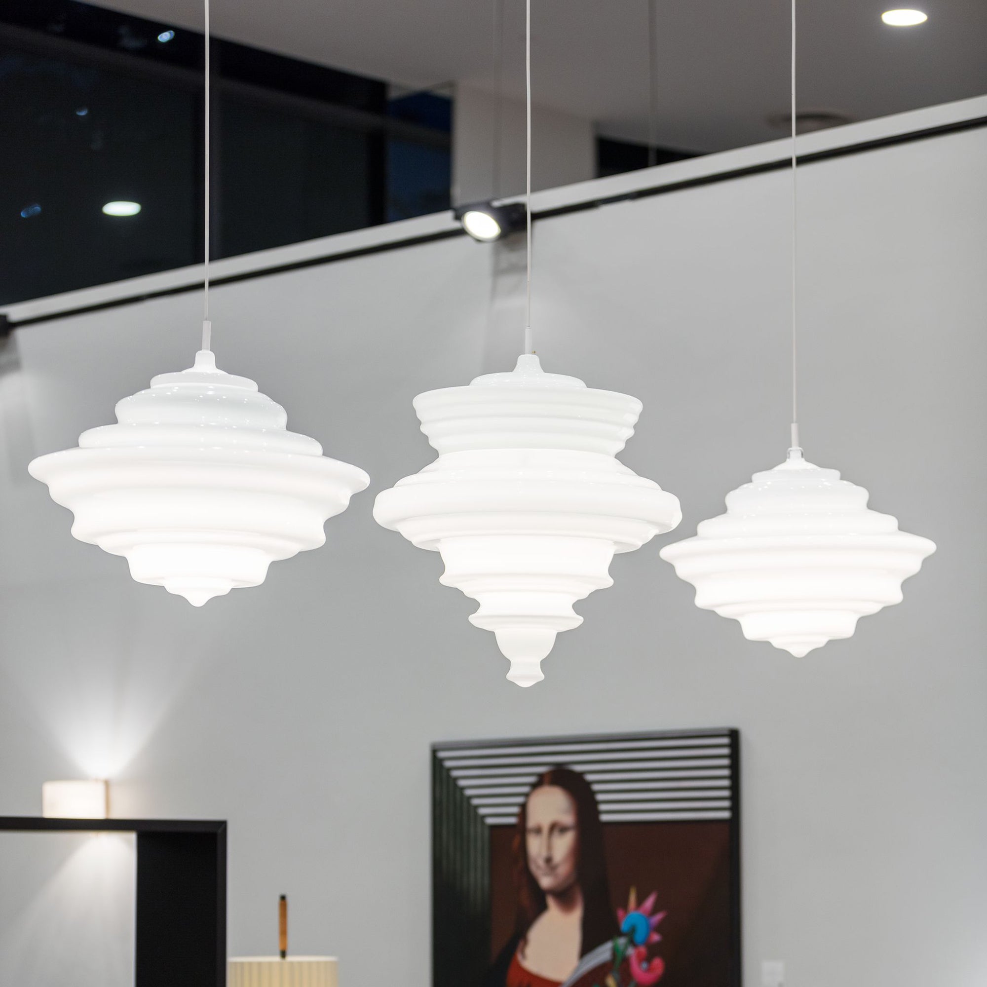 Lumen Glory Glass Pendant Light