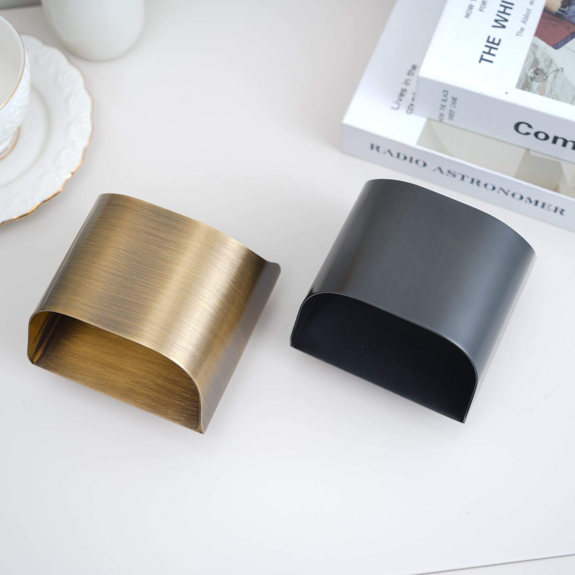 Lumen Fluted Brass Wall Sconce