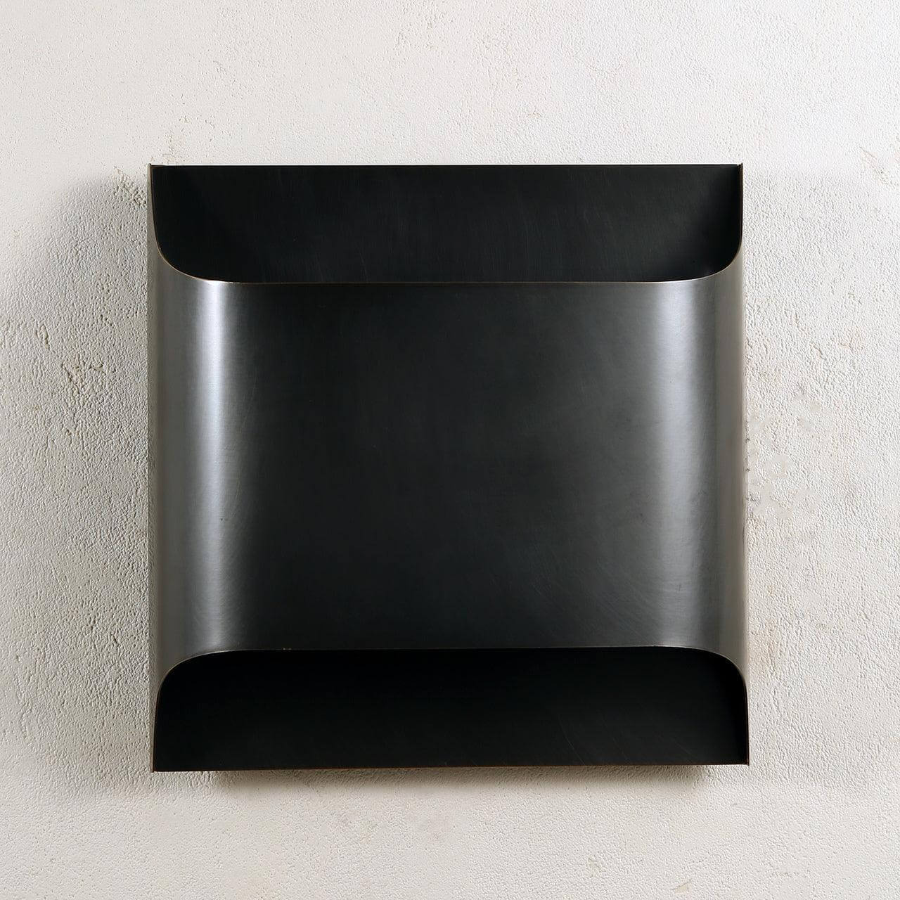 Lumen Fluted Brass Wall Sconce