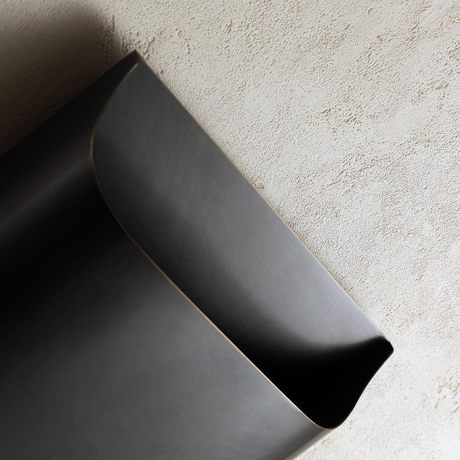 Lumen Fluted Brass Wall Sconce