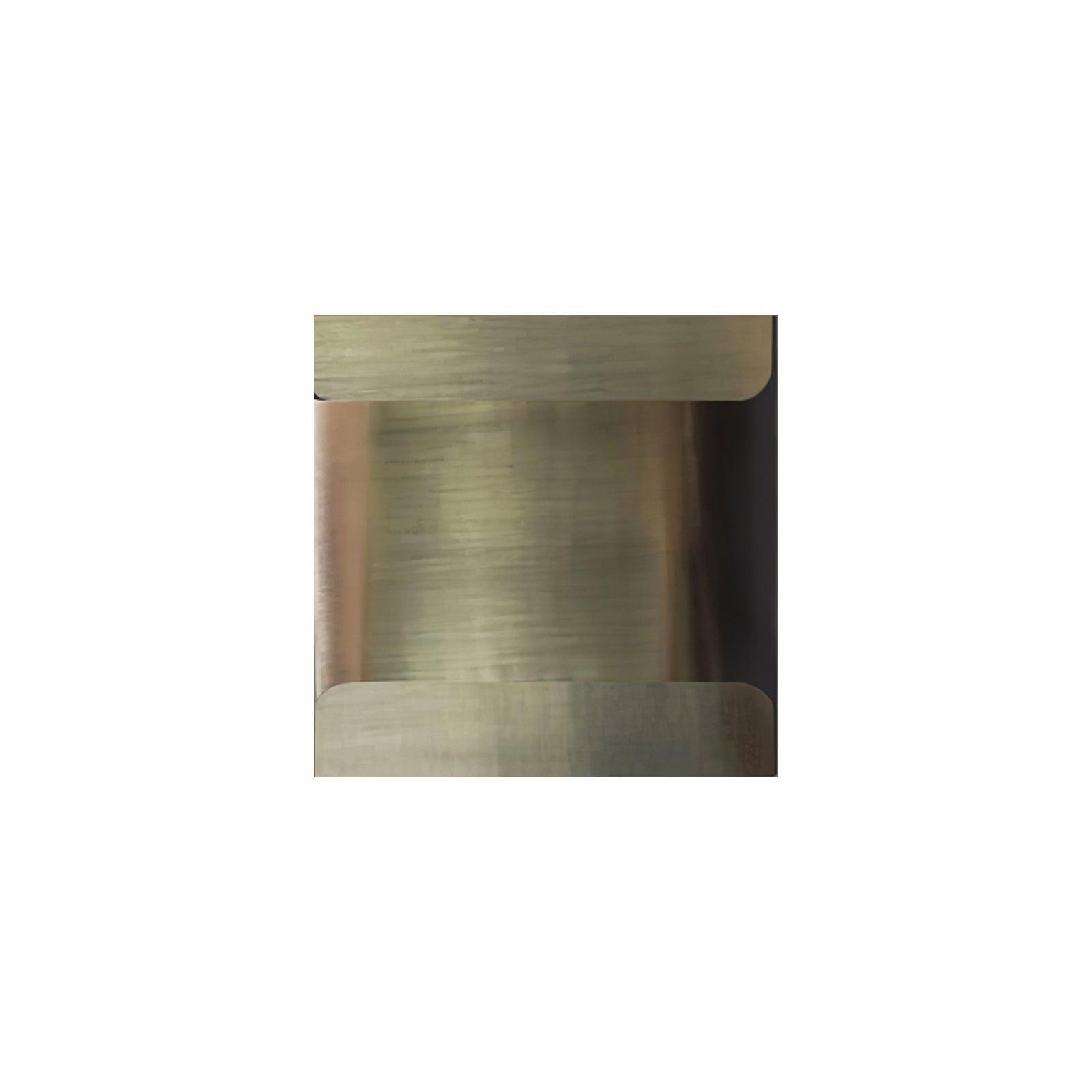 Lumen Fluted Brass Wall Sconce
