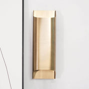 Lumen Fluted Brass Wall Sconce