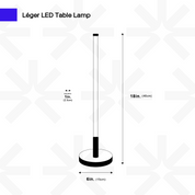 Lumen Leger Smart LED Table Lamp