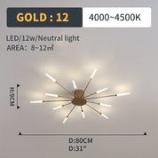 Lumen Fireworks LED Ceiling Light