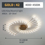 Lumen Fireworks LED Ceiling Light