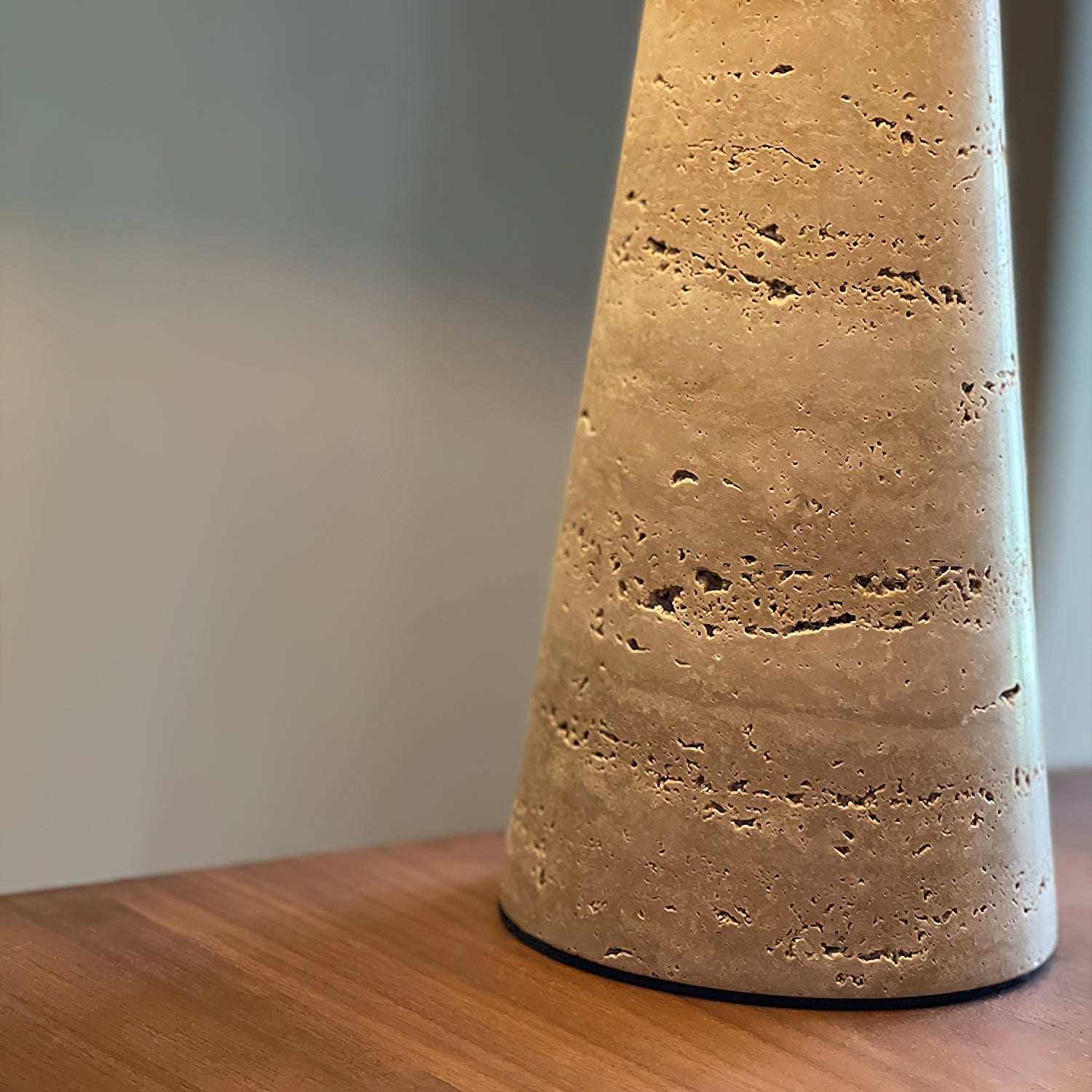 Lumen Lulu Travertine Table Lamp