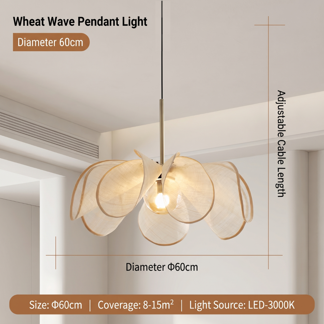 Lumen Vintage Fabric Pendant Light