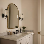 Lumen Eloise Milk Glass Wall Sconce