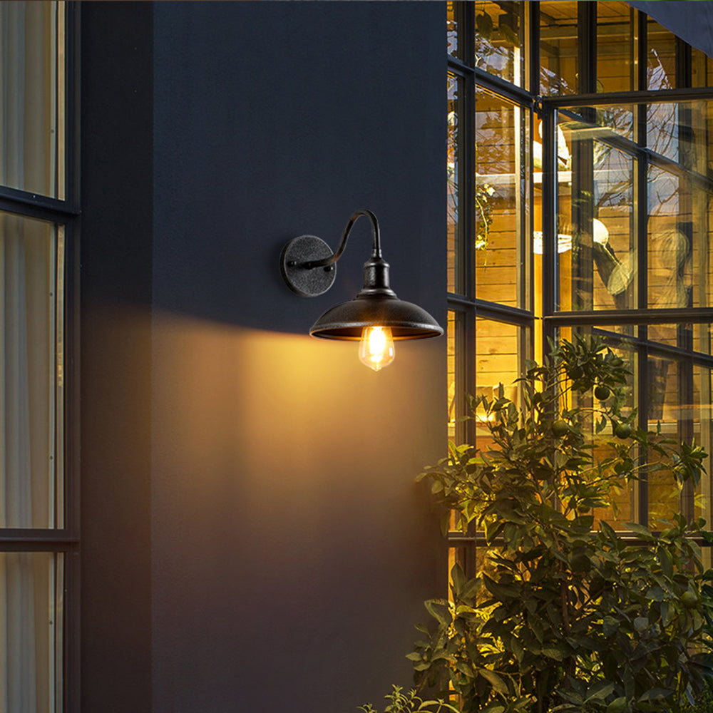 Lumen Industrial Outdoor Wall Light