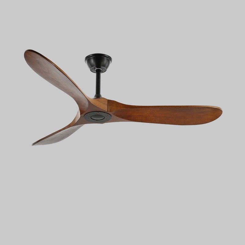 Lumen Curved Wood Blade Fan