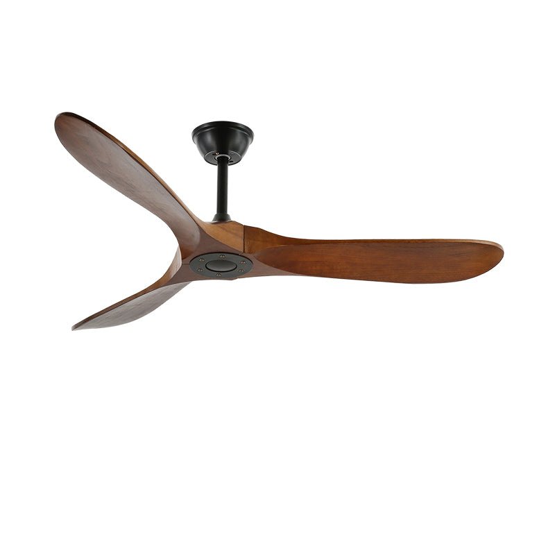 Lumen Curved Wood Blade Fan