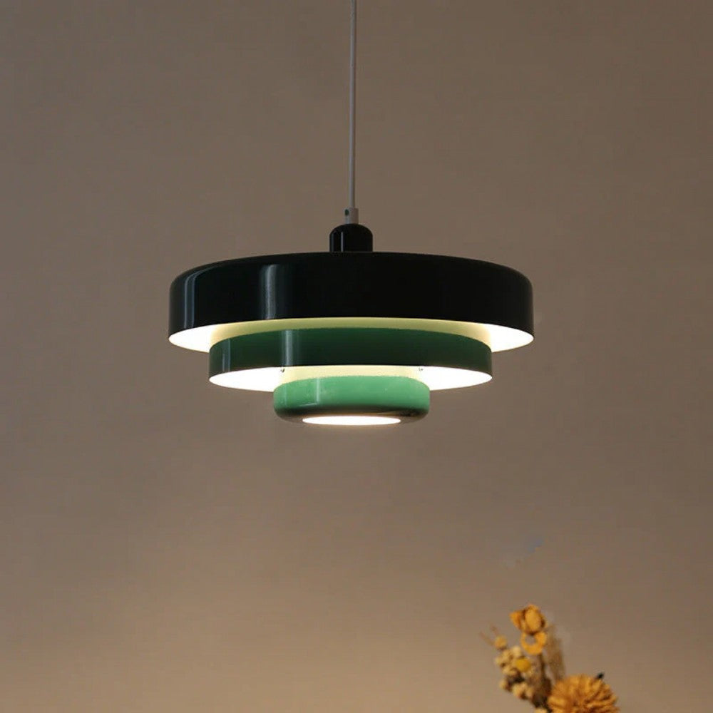 Lumen Bauhaus Three Tier Pendant Light