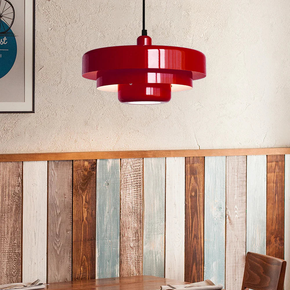 Lumen Bauhaus Three Tier Pendant Light