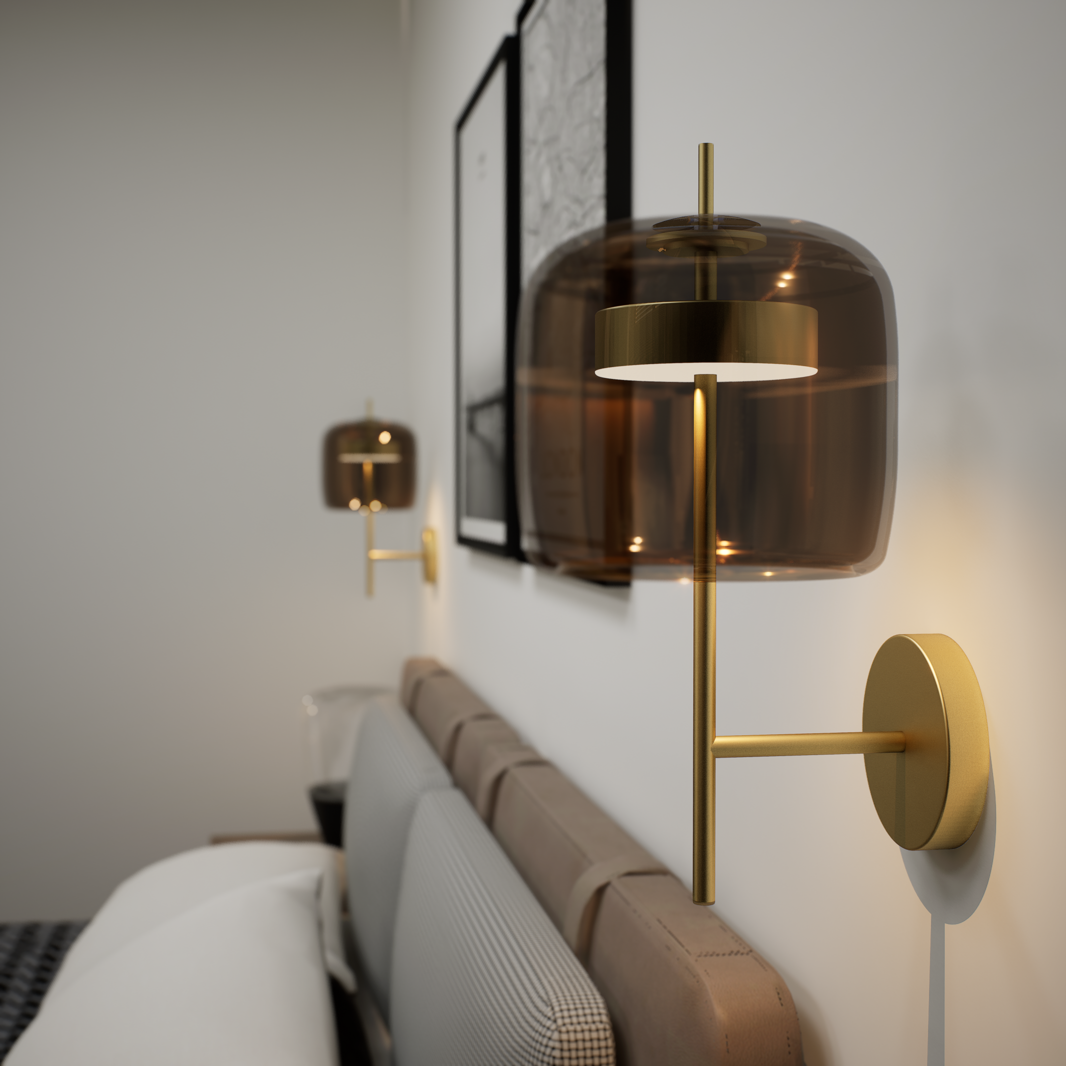 Lumen Minimalist LED Wall Lamp
