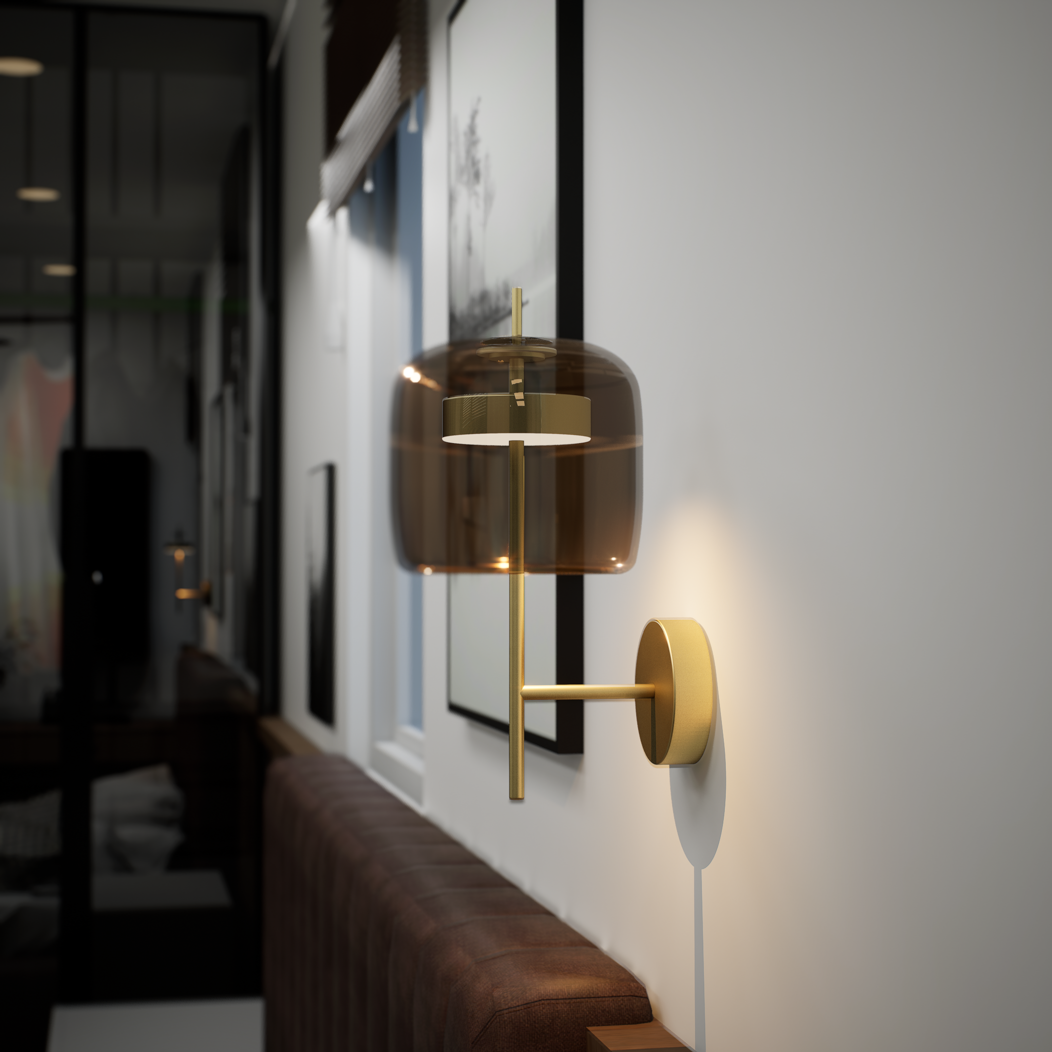 Lumen Minimalist LED Wall Lamp