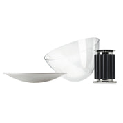 Lumen Glass Disc Table Lamp