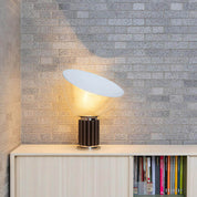 Lumen Glass Disc Table Lamp