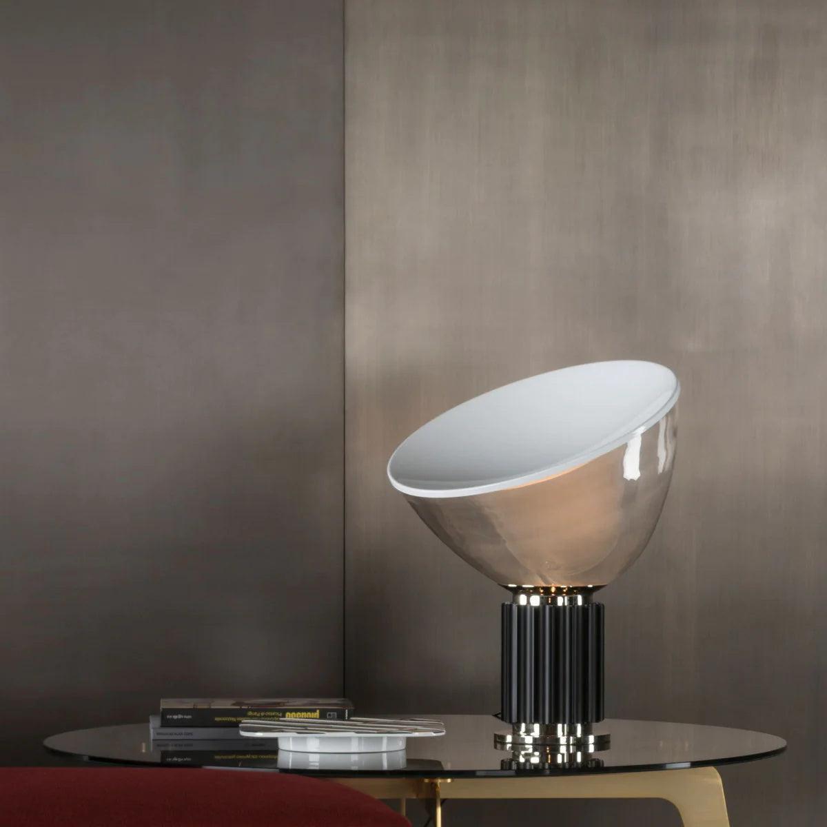 Lumen Glass Disc Table Lamp
