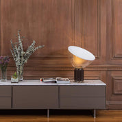 Lumen Glass Disc Table Lamp