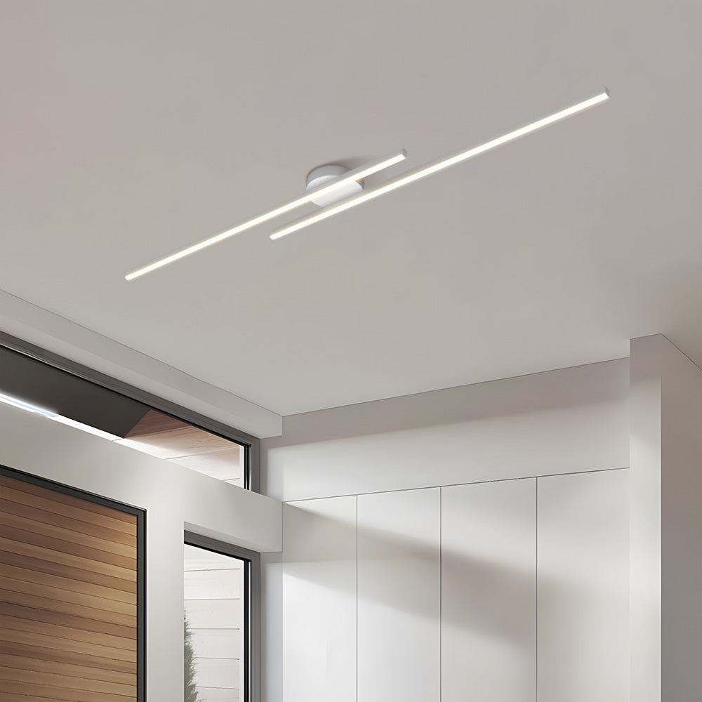 Lumen Aluminum Strip Ceiling Light