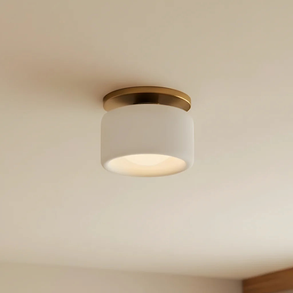Lumen Porcelain Ceiling Light