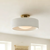 Lumen Porcelain Ceiling Light