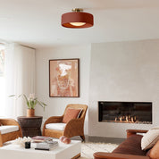 Lumen Porcelain Ceiling Light