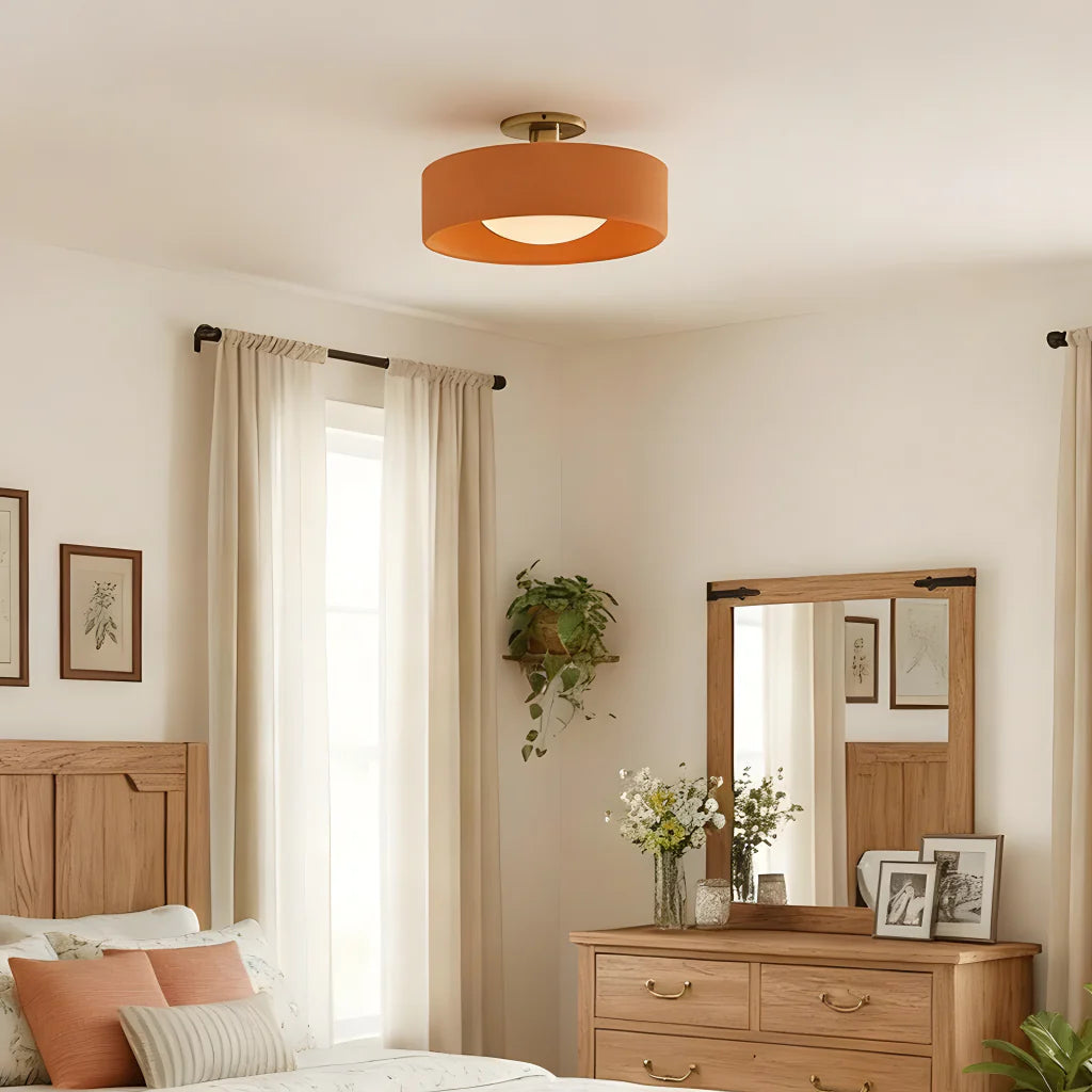 Lumen Porcelain Ceiling Light