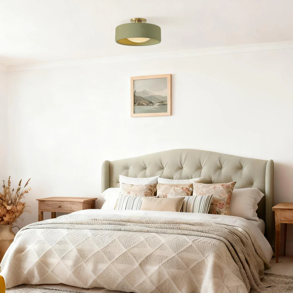 Lumen Porcelain Ceiling Light