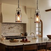 Lumen Morris Metal Glass Pendant